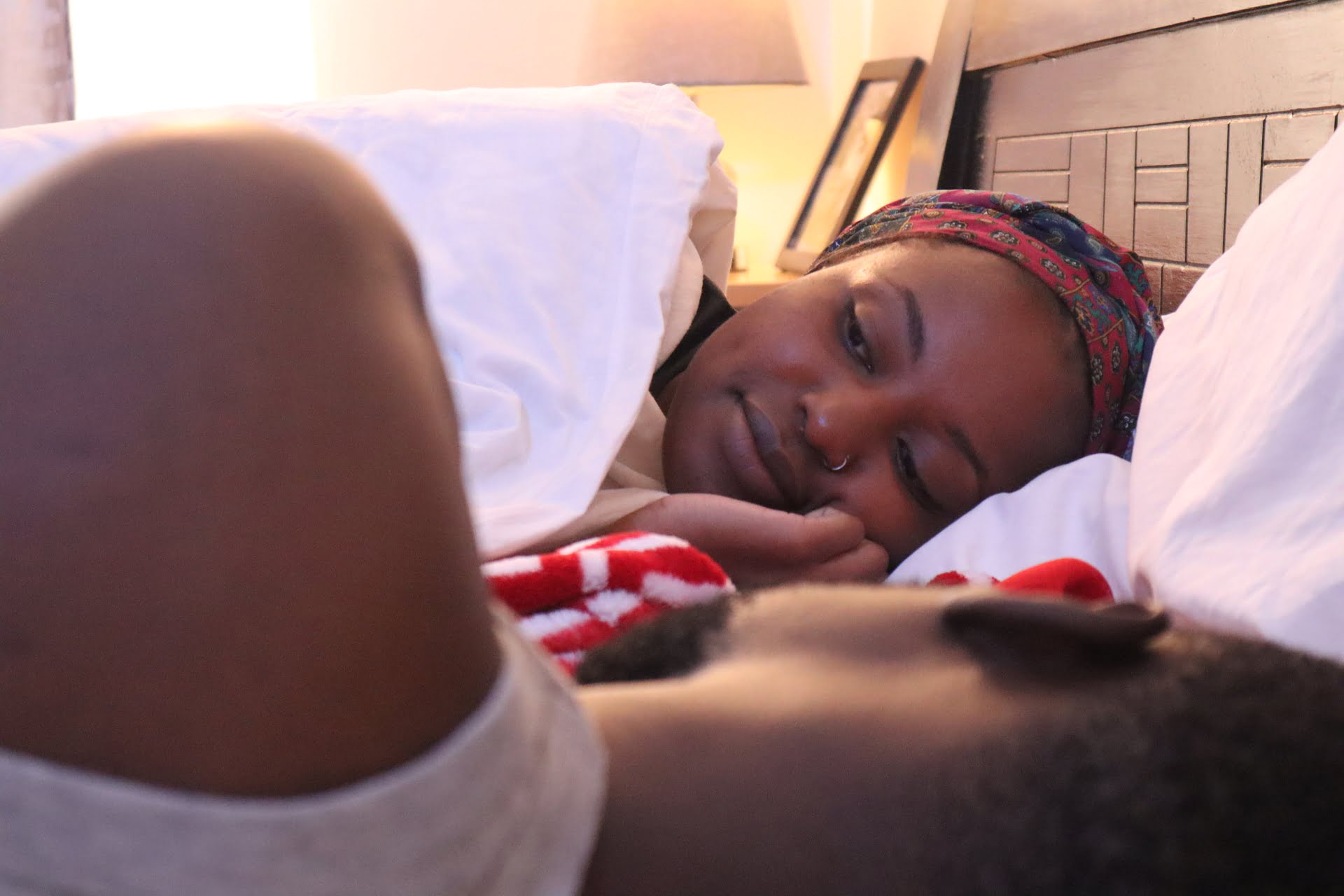 Conversations short film set